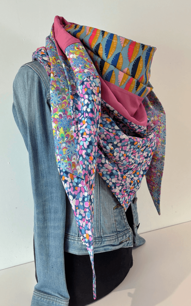 Maxi Chèche E348 Patchwork Double