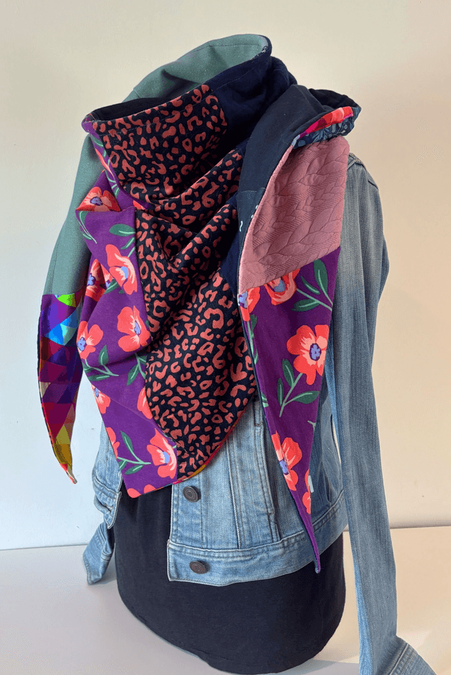 Maxi Chèche E318 Patchwork double Été