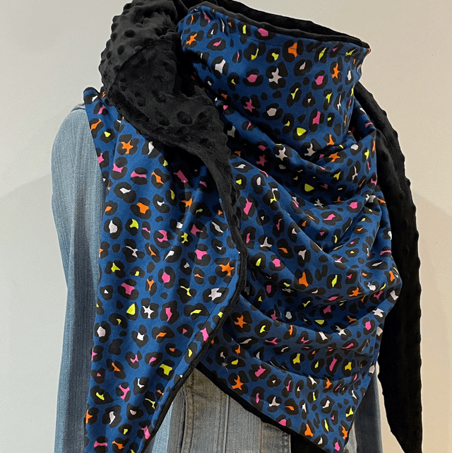 Maxi Chèche Happy Léo Blue 
