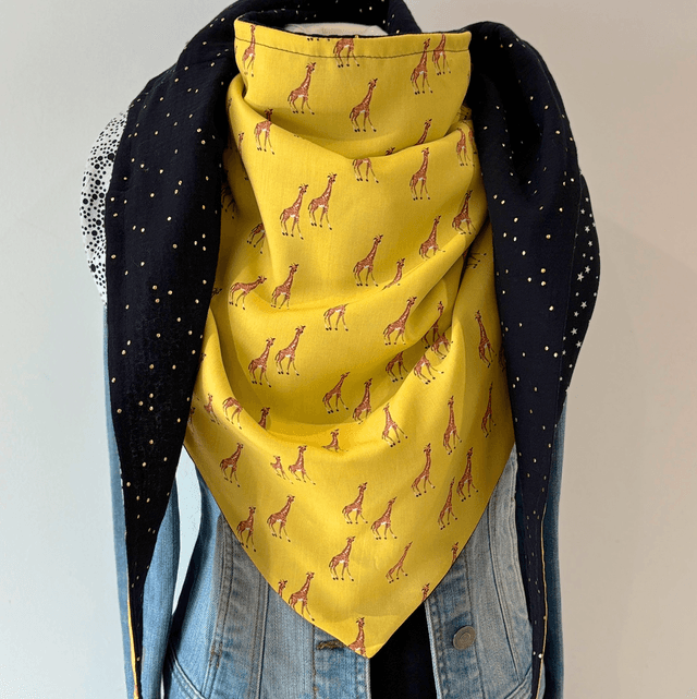 Maxi Chèche E295 Patchwork double Été