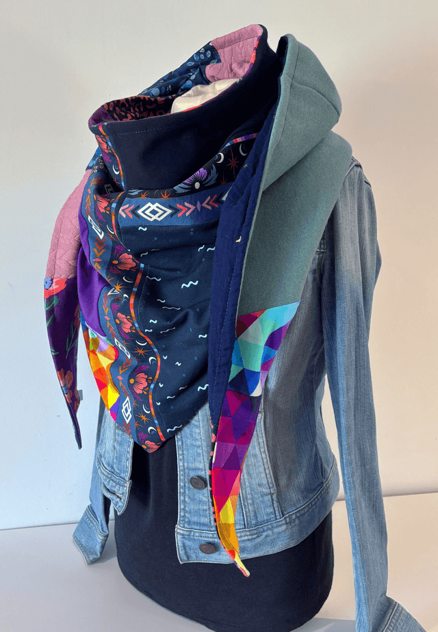 Maxi Chèche E318 Patchwork double Été