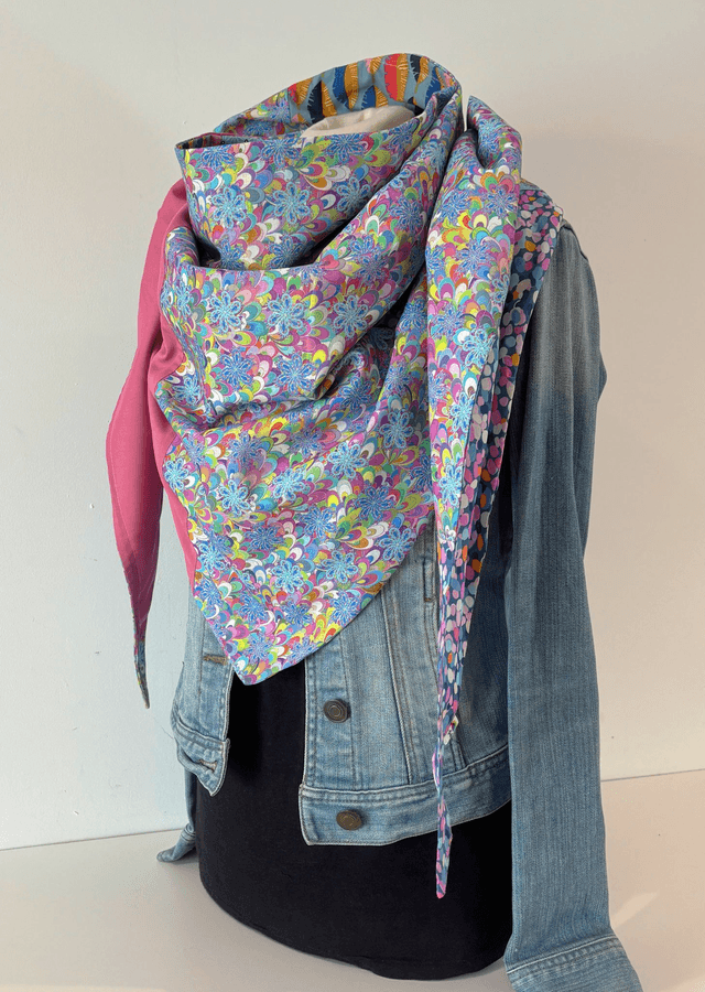Maxi Chèche E348 Patchwork Double