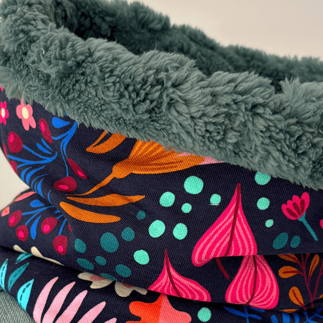 Snood , tour de cou Adulte ou Enfant bliss vert