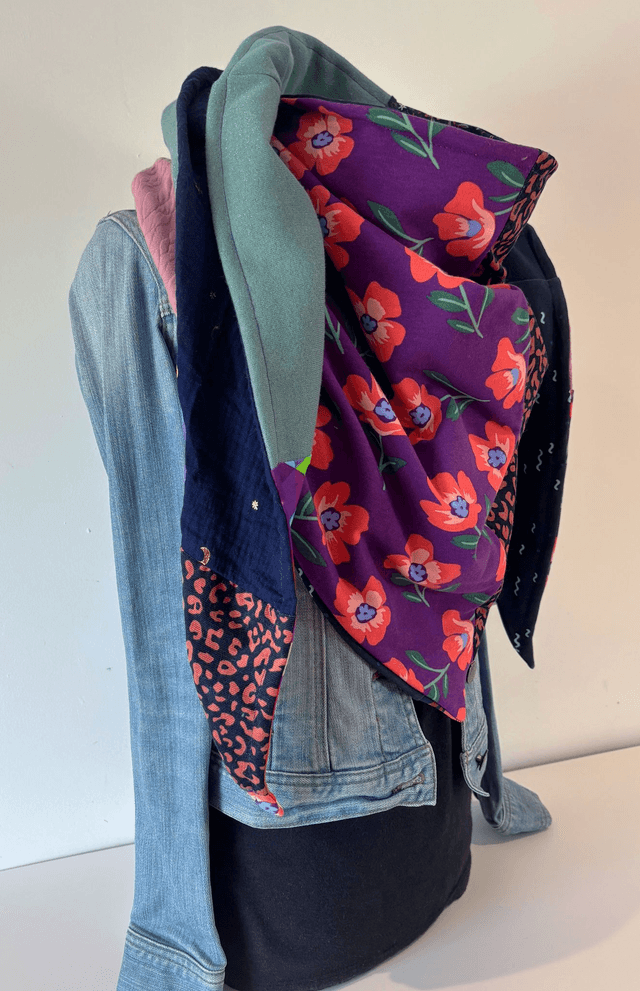 Maxi Chèche E318 Patchwork double Été