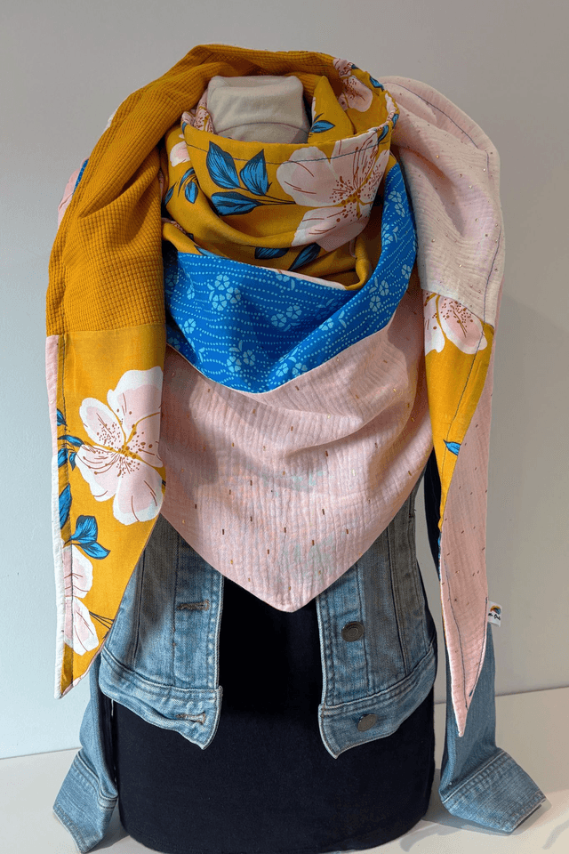 Maxi Chèche E334 Patchwork double