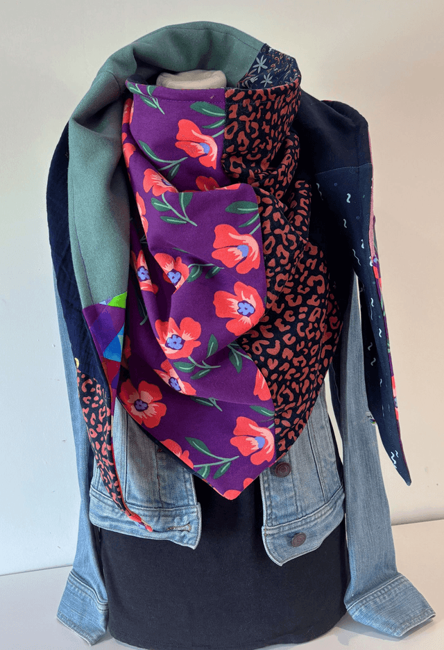 Maxi Chèche E318 Patchwork double Été