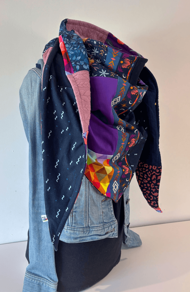 Maxi Chèche E318 Patchwork double Été