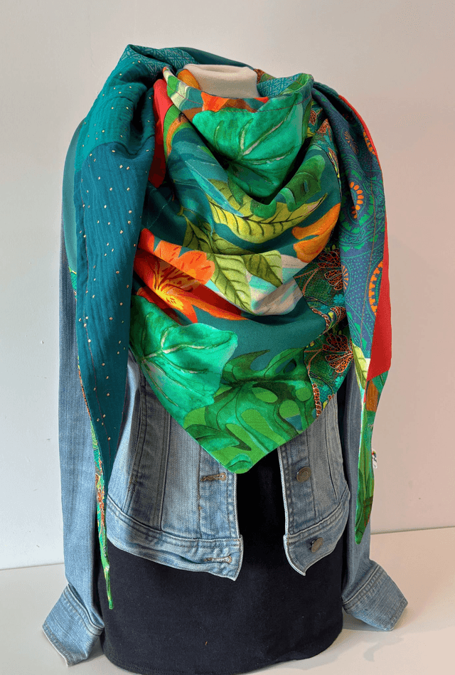 Maxi Chèche E314 Patchwork double