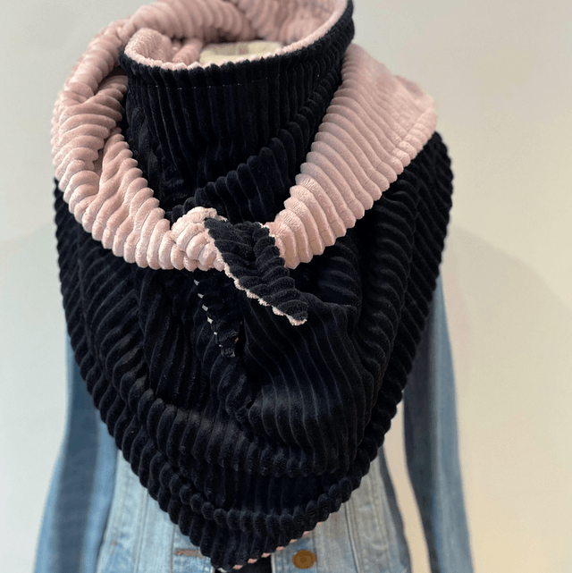 Maxi Chèche Happy Elise black & Pink