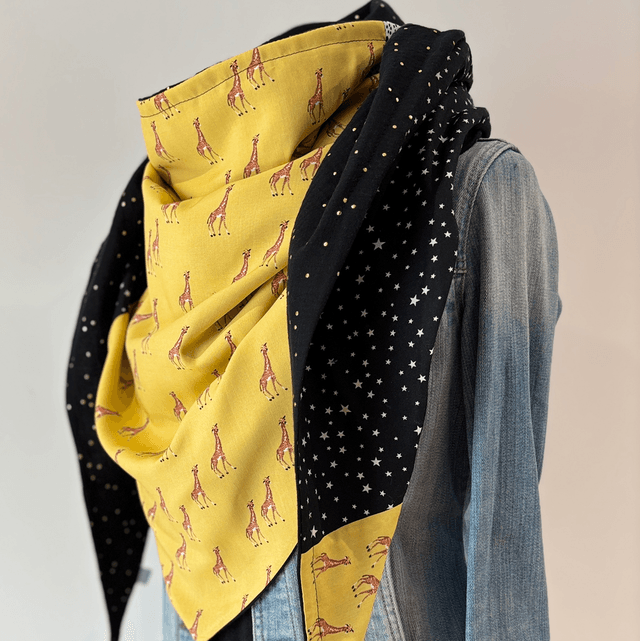 Maxi Chèche E295 Patchwork double Été