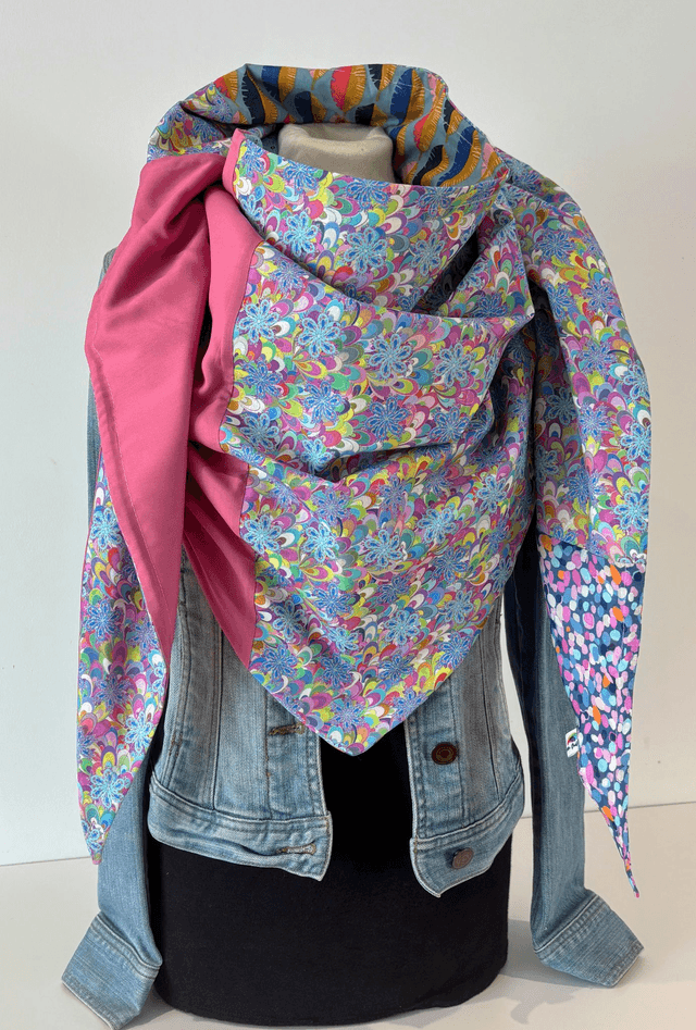 Maxi Chèche E348 Patchwork Double