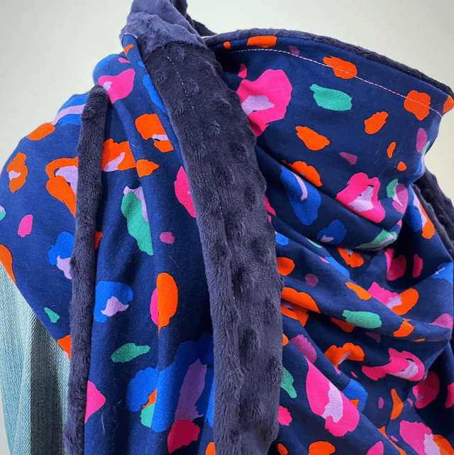 Maxi Chèche Happy Lily Blue