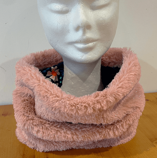 Snood , tour de cou bliss Pink Adulte ou Enfant 