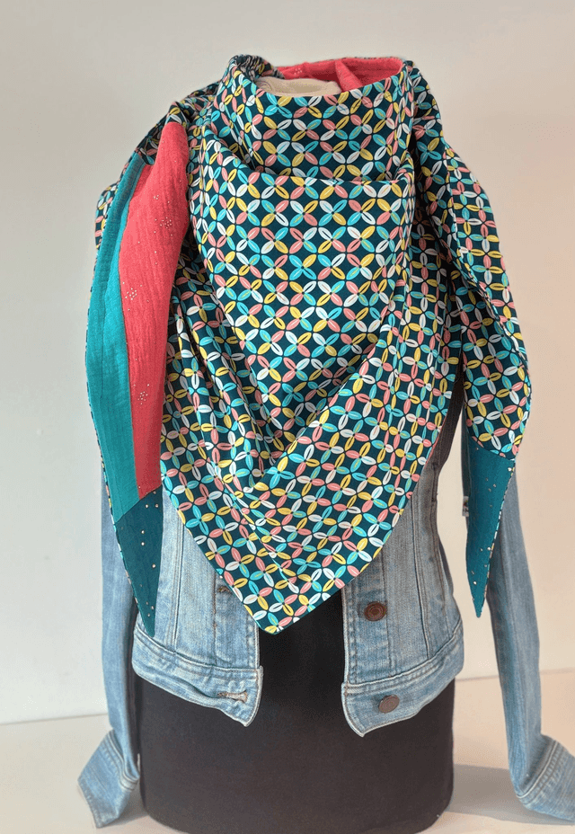 Maxi Chèche E347 Patchwork Double 