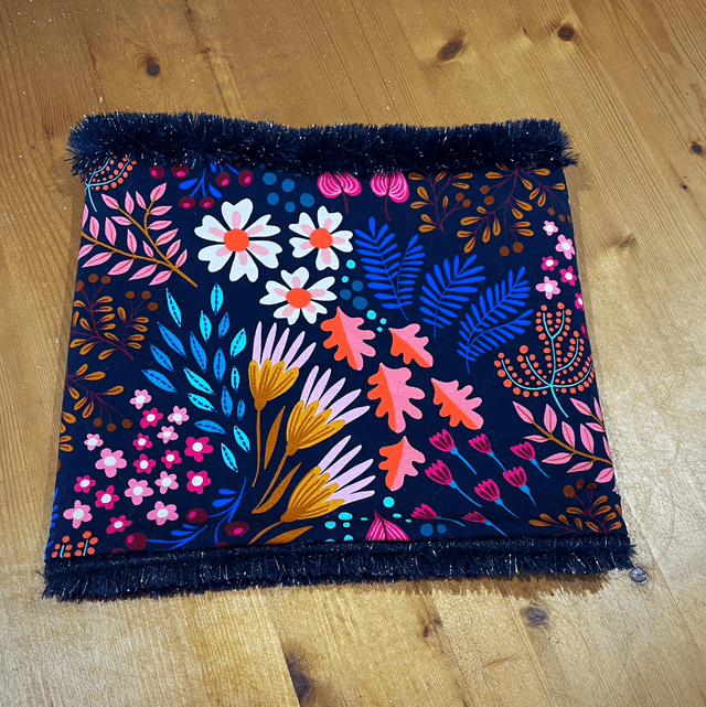 Snood , tour de cou Adulte ou Enfant bliss bleu