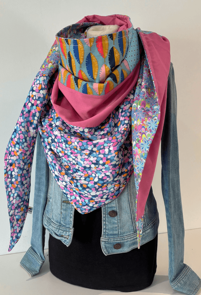 Maxi Chèche E348 Patchwork Double