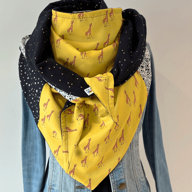 Maxi Chèche E295 Patchwork double Été