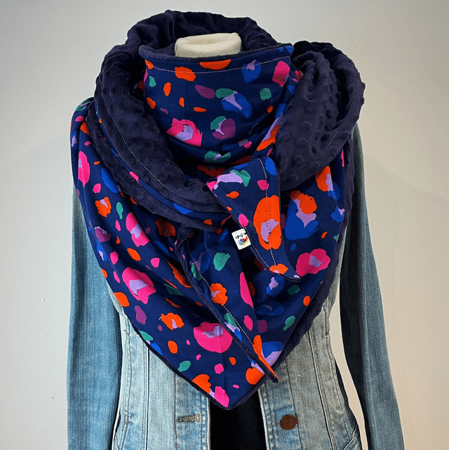 Maxi Chèche Happy Lily Blue