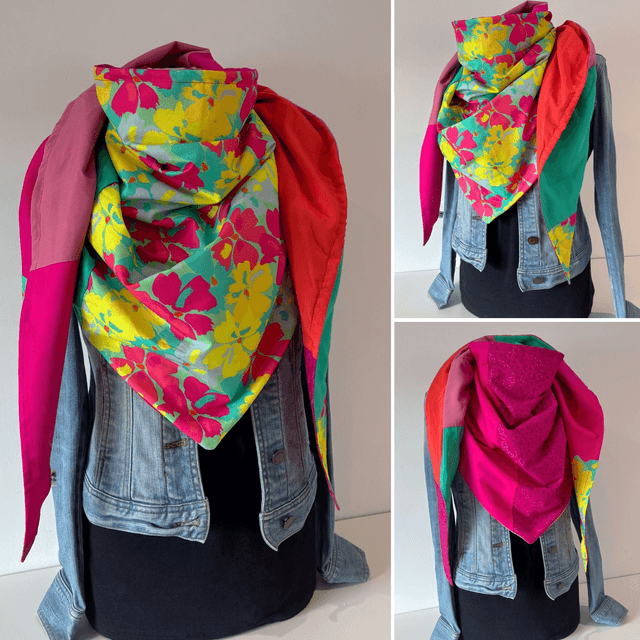 Maxi Chèche E327 Patchwork double