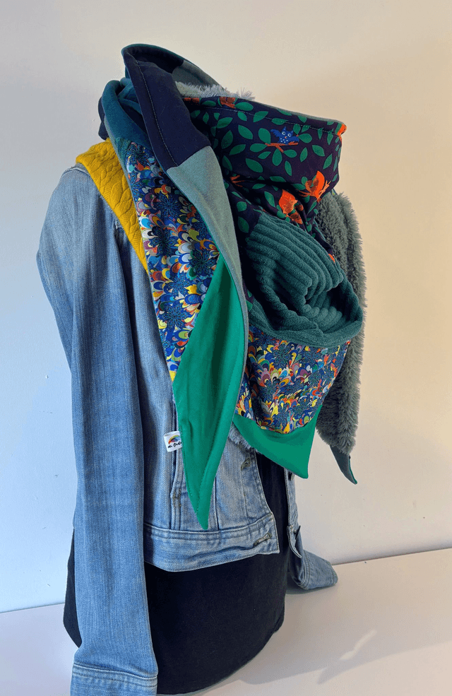Maxi Chèche E316 Patchwork double Été