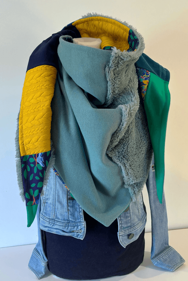 Maxi Chèche E316 Patchwork double Été