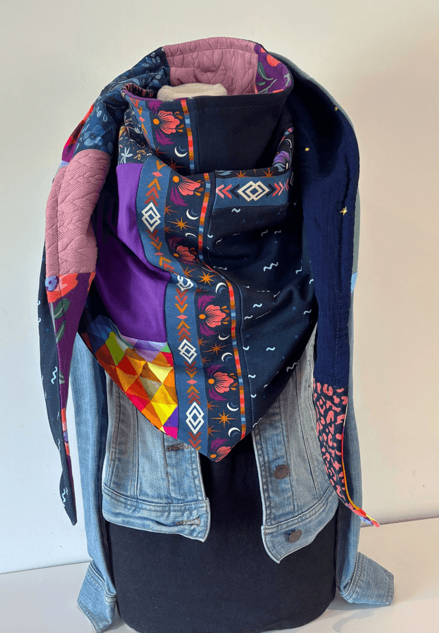 Maxi Chèche E318 Patchwork double Été