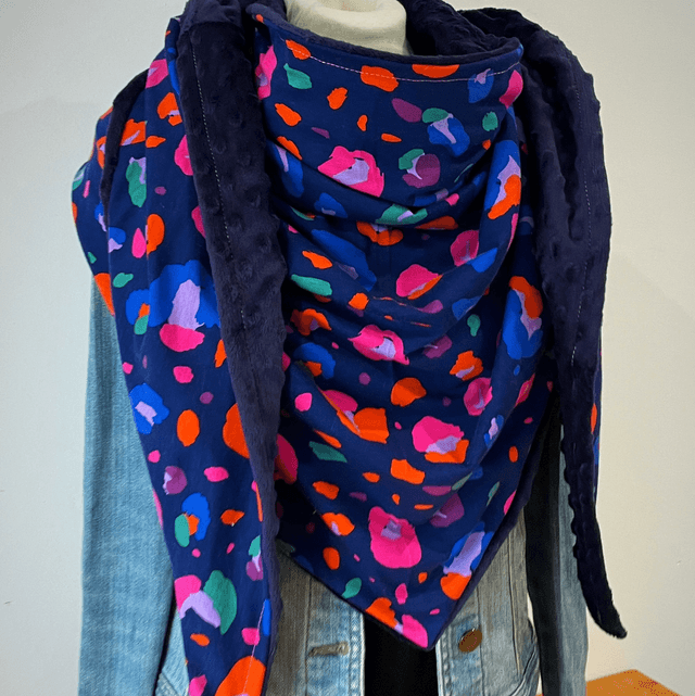 Maxi Chèche Happy Lily Blue
