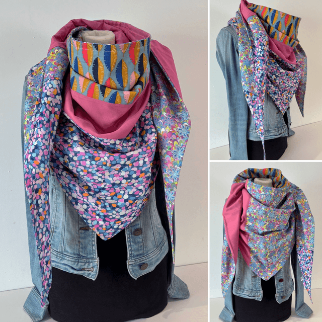 Maxi Chèche E348 Patchwork Double