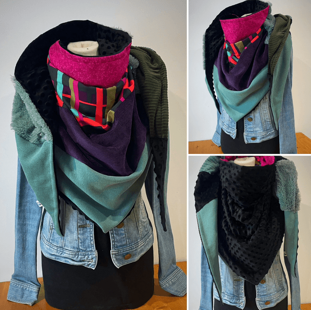 Maxi Chèche Patchwork 202 double