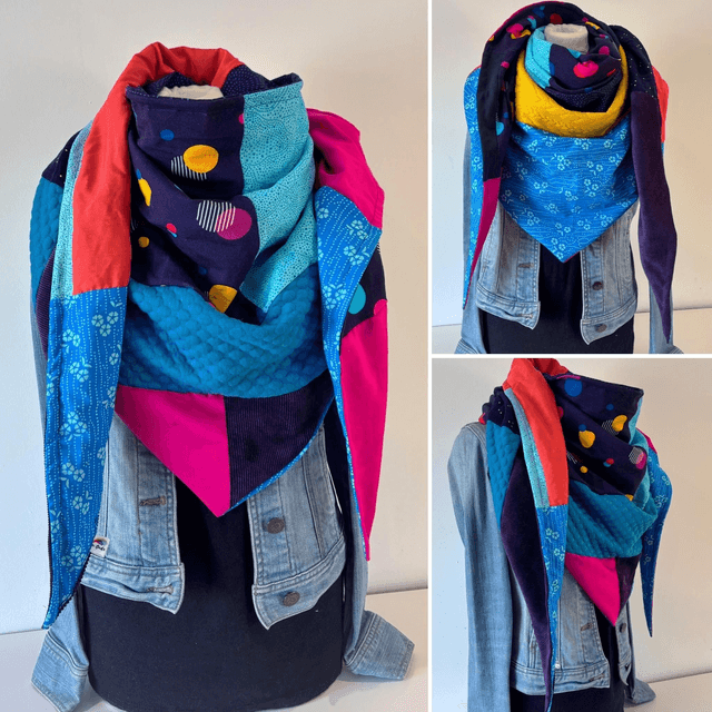 Maxi Chèche E317 Patchwork double 